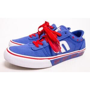 Etnies Calli Vulc x RAD Low Top Sneaker Shoes Blue/Red/White Women's 7.5
